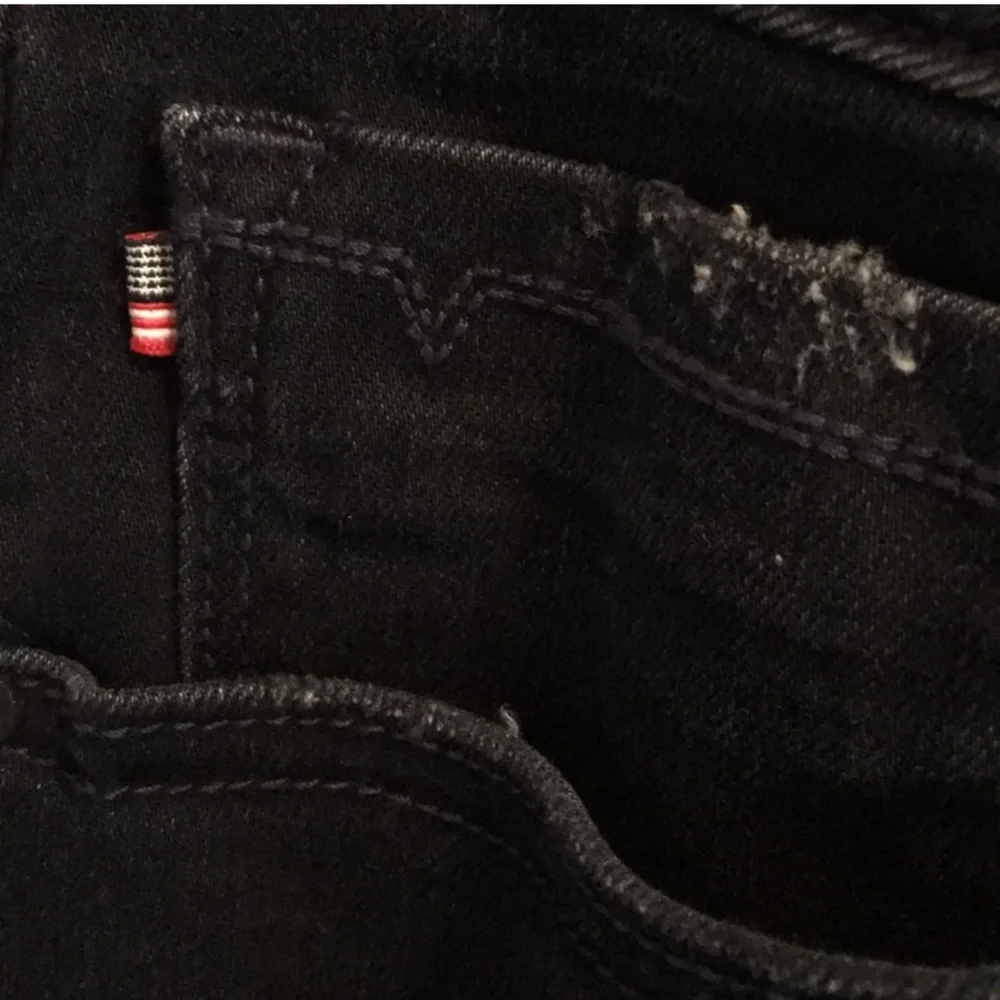 Vigoss Flare Leg Distressed Jeans Size 31” W x 33L ( 11/12 ) NWT - Picture 10 of 15